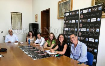 Milazzo - Presentata in Sala Giunta la “Notte rosa 2017”