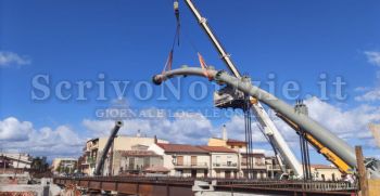 Milazzo - Barcellona Pozzo di Gotto (ME) – Procedono i lavori per il nuovo ponte di Calderà