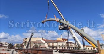 Milazzo - Barcellona Pozzo di Gotto (ME) – Procedono i lavori per il nuovo ponte di Calderà