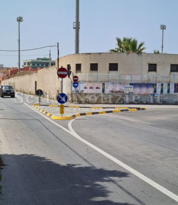 Milazzo - Milazzo (ME) - Aperta la strada retrostante il campo sportivo