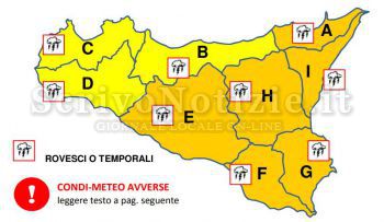 Milazzo - Milazzo (ME) - Allerta arancione in provincia di Messina. Il Comune invita alla prudenza